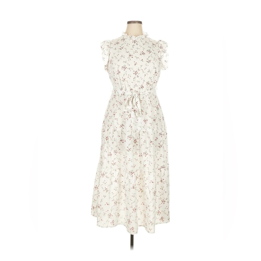 💋 Cream Sleeveless Maxi Sundress ☀️
